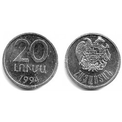 (52) Armenia. 1994. 20 Luma (SC)