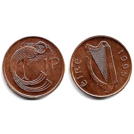 (20a) Irlanda. 1995. 1 Penny (EBC)