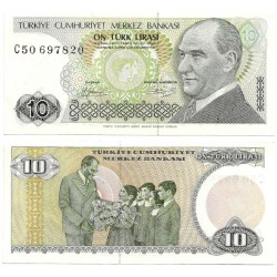 (192) Turquía. 1970. 10 Lira (SC-)