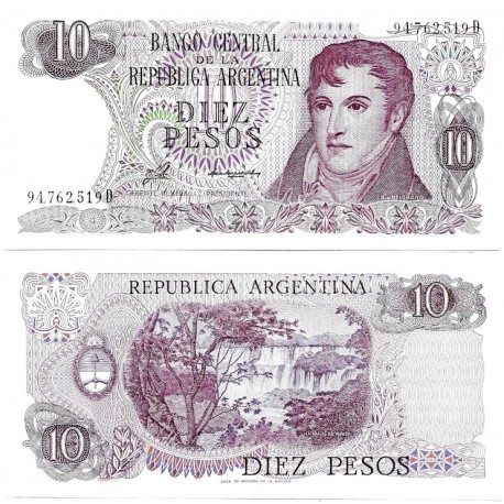 (300) Argentina. 1976. 10 Pesos (SC)