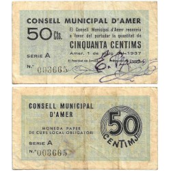 Amer. 1937. 50 Céntimos (MBC)