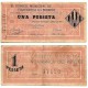 Vilafranca del Penedés. 1937. 1 Peseta (BC+/MBC-)