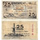 Valls. 1937. 25 Céntimos (MBC)