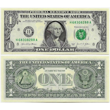 (W549) Estados Unidos de América. 2021. 1 Dollar (SC)
