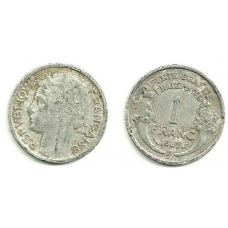 (885a.1) Francia. 1947. 1 Franc (RC)