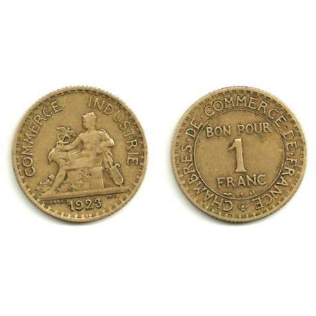 (23) Francia. 1923. 1 Franc (MBC)