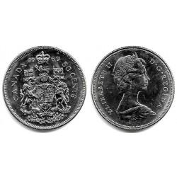(75.1) Canadá. 1969. 50 Cents (EBC+)