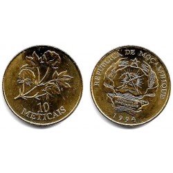 (117) Mozambique. 1994. 10 Meticais (SC)