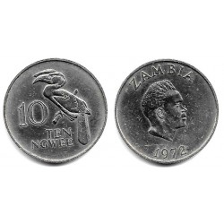 (12) Zambia. 1972. 10 Ngwee (MBC)