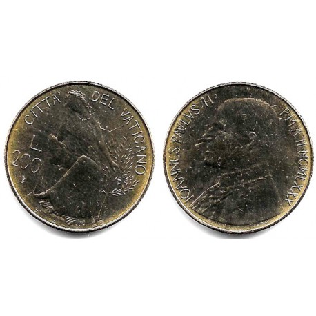 (147) Ciudad del Vaticano. 1980. 200 Lira (SC)