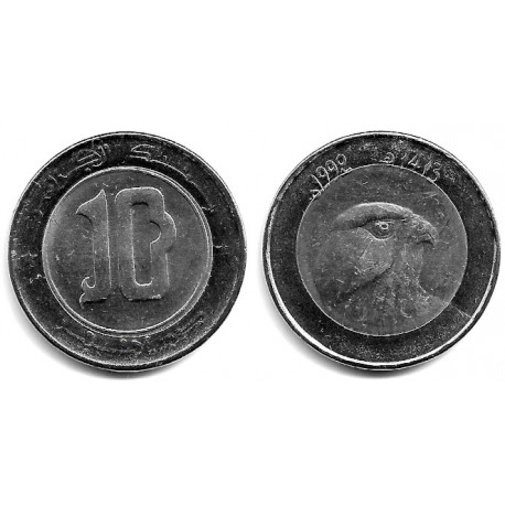(124) Algeria. 1992. 10 Dinars (SC)