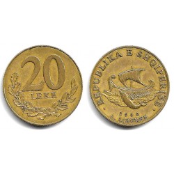 (78) Albania. 2000. 20 Leke (MBC)