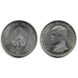 (Y97) Tailandia. 1972(2515). 1 Baht (EBC+)