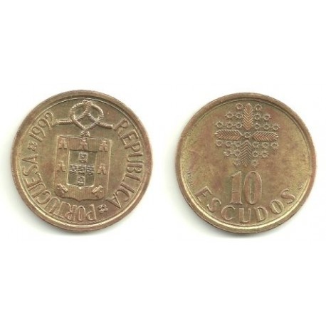 (633) Portugal. 1992. 10 Escudos (BC)