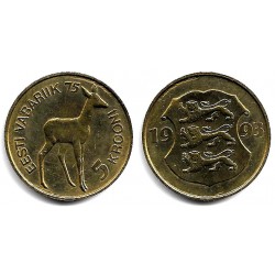 (29) Estonia. 1993. 5 Krooni (EBC)