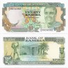 (32b) Zambia. 1989-91. 20 Kwacha (SC)
