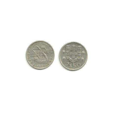 (590) Portugal. 1985. 2 ½ Escudos (EBC)