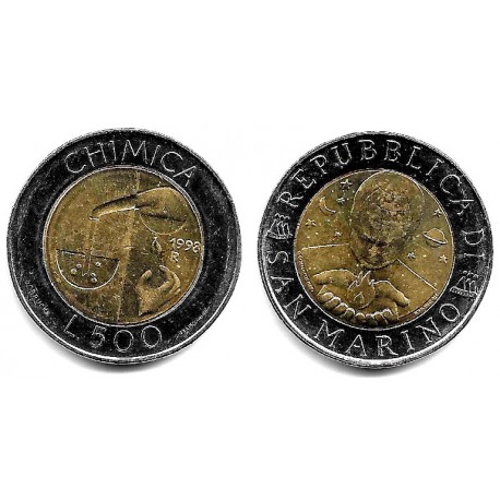 (383) San Marino. 1998. 500 Lira (EBC/EBC+)