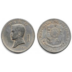 (203) Filipinas. 1972. 1 Piso (BC+)