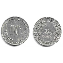 (507) Hungría. 1938. 10 Filler (MBC+)