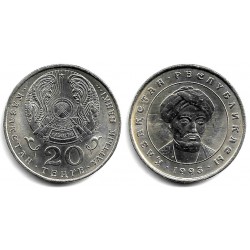 (11) Kazajstan. 1993. 20 Tenge (SC-)