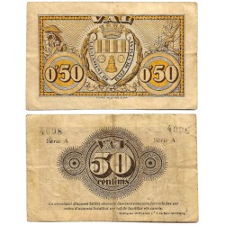 Baix Montseny. 1937. 50 Céntimos (MBC/MBC-)