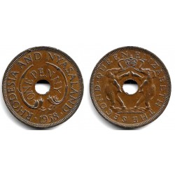 (2) Rhodesia & Nyasaland. 1958. 1 Penny (MBC+)