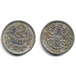 Colombia. 1921. 2 Centavos (BC) Leprosería Lazareto