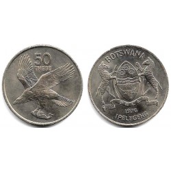 (7) Botswana. 1976. 50 Thebe (SC)