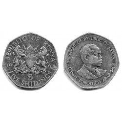 (23a) Kenia. 1994. 5 Shillings (EBC)