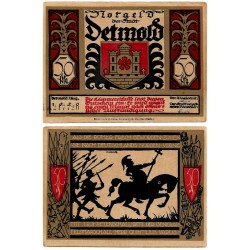 Detmold (Renania del Norte). 1920. 50 Pfennig (EBC)