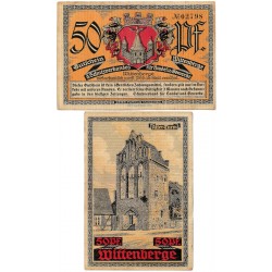 Wittenberge (Brandeburgo). 1921. 50 Pfennig (EBC)