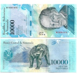(98b) Venezuela. 2017. 10000 Bolivares (SC)