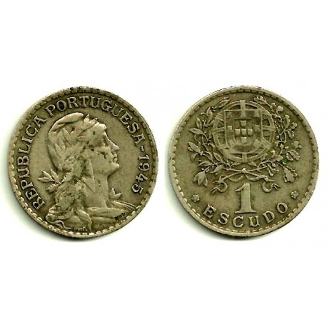 Portugal. 1945. 1 Escudo (MBC)