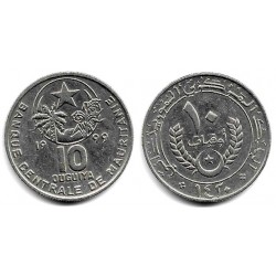 (4) Mauritania. 1999. 10 Ouguiya (MBC)