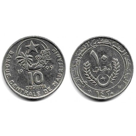 (4) Mauritania. 1999. 10 Ouguiya (MBC)