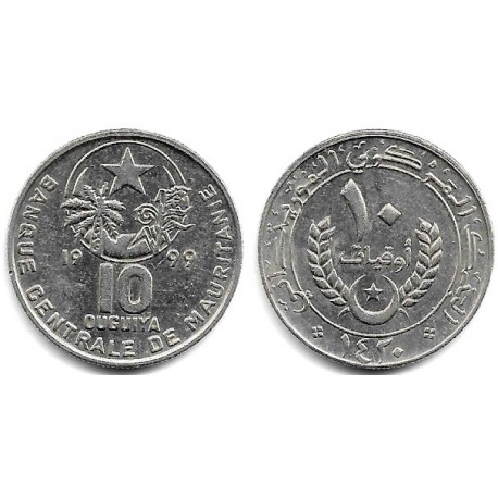 (4) Mauritania. 1999. 10 Ouguiya (MBC)