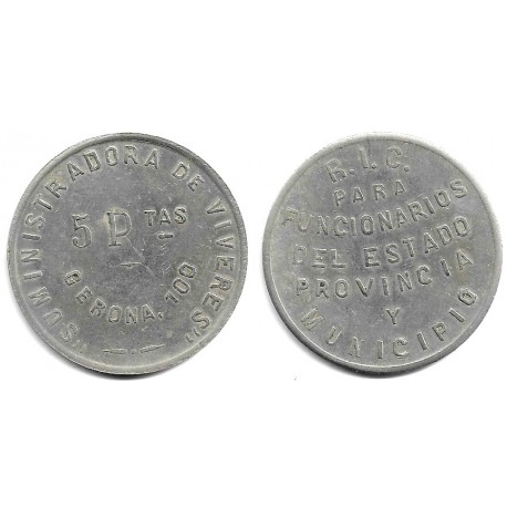 Suministradora de Víveres. 5 Pesetas (MBC+)