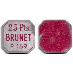 Brunet. 25 Pesetas (BC)
