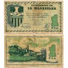 La Manresana. 1937. 1 Peseta (BC/BC+) Leves roturas en márgenes