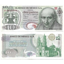 (63i) Estados Unidos Mexicanos. 1977. 10 Pesos (MBC+)