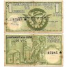 Vic. 1937. 1 Peseta (BC/BC+)