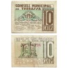 Terrassa. 1937. 10 Céntimos (MBC+)