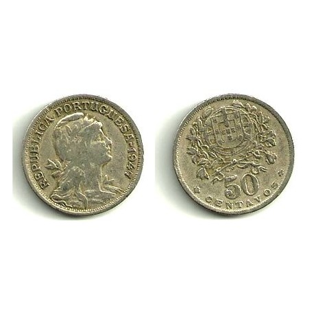 (577) Portugal. 1947. 50 Centavos (RC)