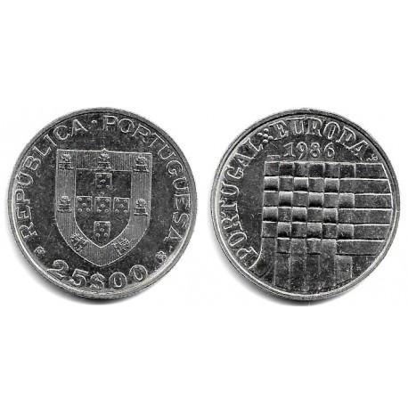 (635) Portugal. 1986. 25 Escudos (SC-)