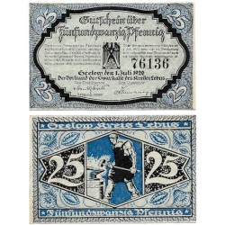 Seelow (Brandeburg). 1920. 25 Pfennig (EBC)