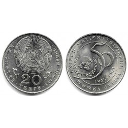 (12) Kazasjstan. 1995. 20 Tenge (SC)