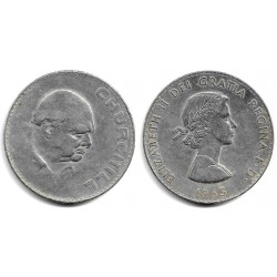 (910) Gran Bretaña. 1965. 1 Crown (MBC-)