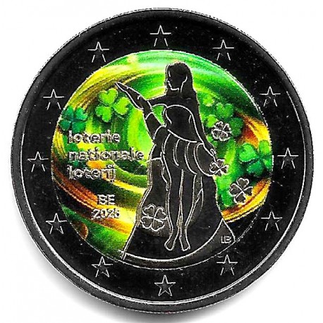 Bélgica. 2025. 2 Euro (SC) Coloreada