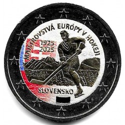 Eslovaquia. 2025. 2 Euro (SC) Coloreada
